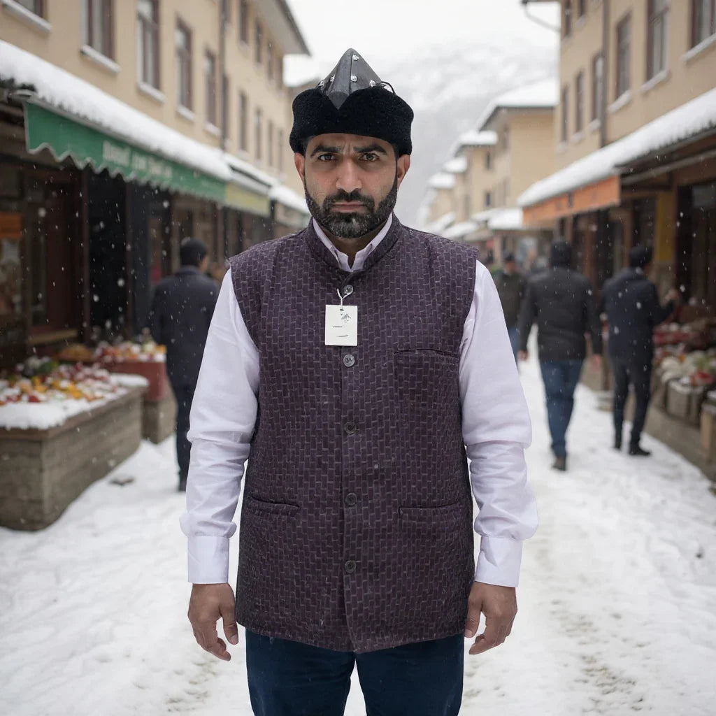 Woolen Waistcoat | Coat For Men | Yakwool Double Side Jacket For Men