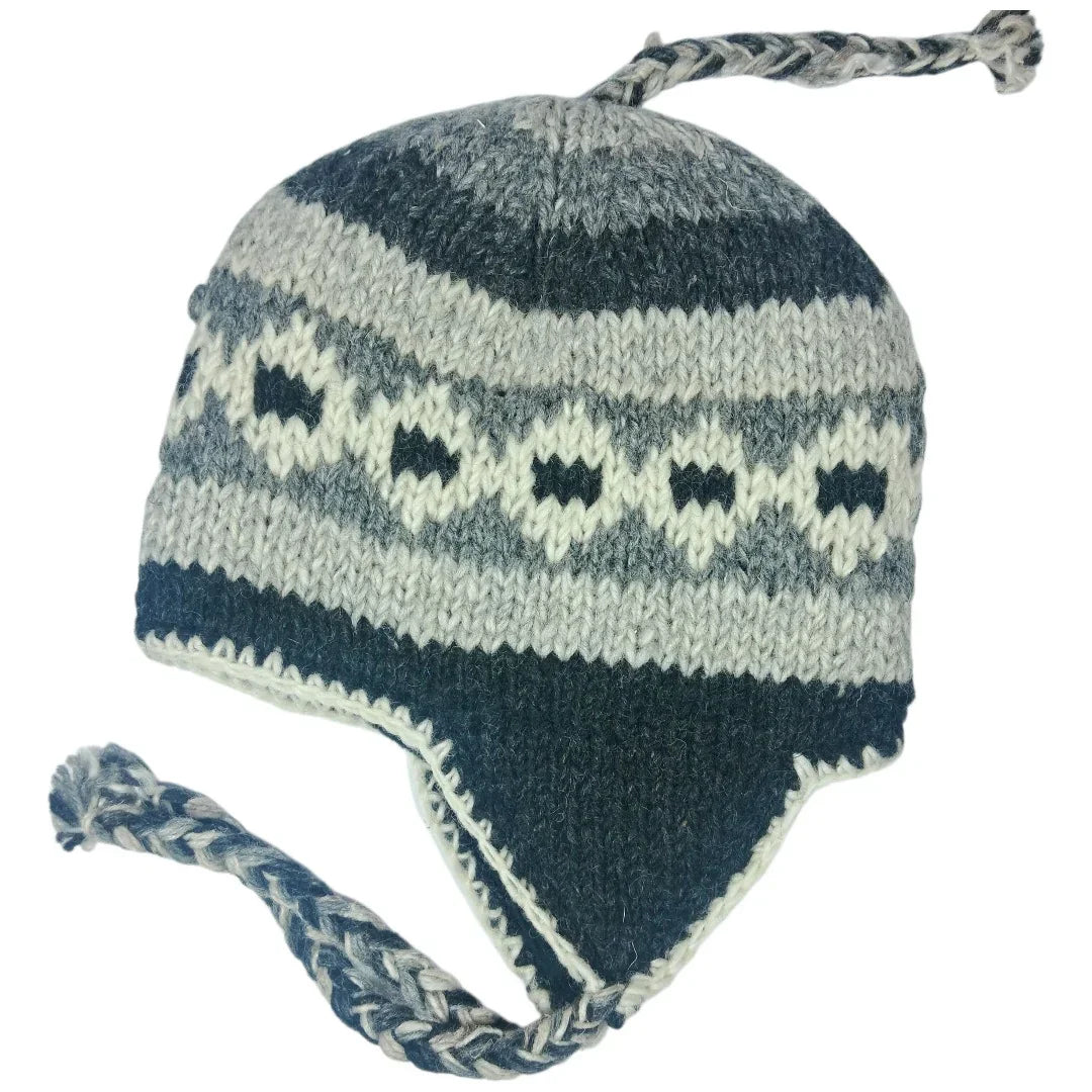 Yakwool Men Cap | Qureshi | Fleece inside | Handwoven