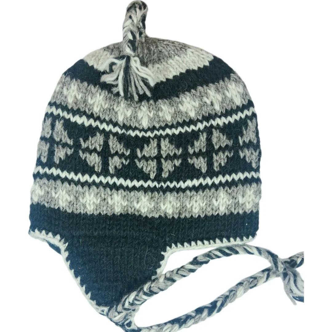 Yakwool Men Cap | Fleece inside | Handwoven