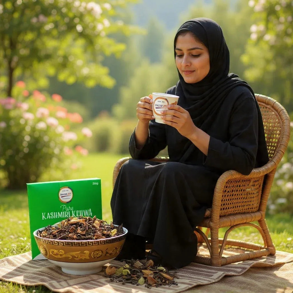 Pure Kashmiri Kehwa | Kashmiri Tea | Koshur Kashmiri Kahwa 250g