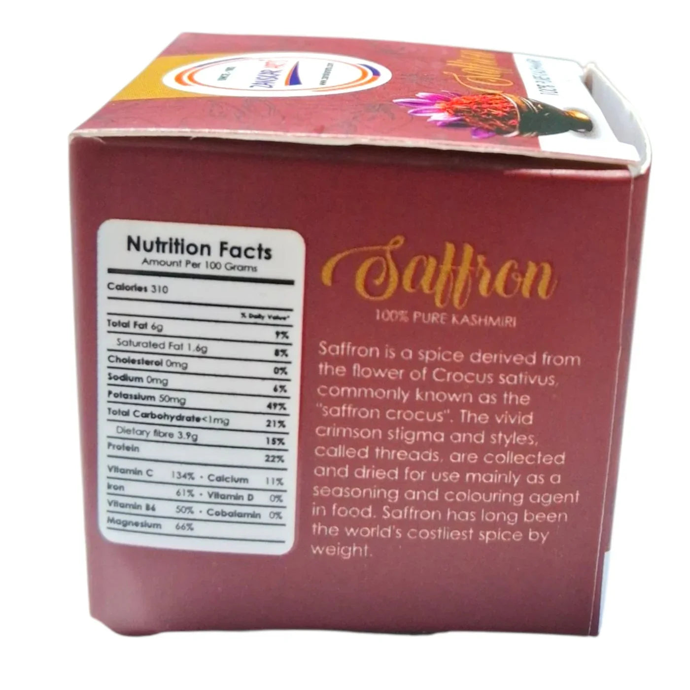 Kashmiri Saffron 1 Gram | Pure Kesar