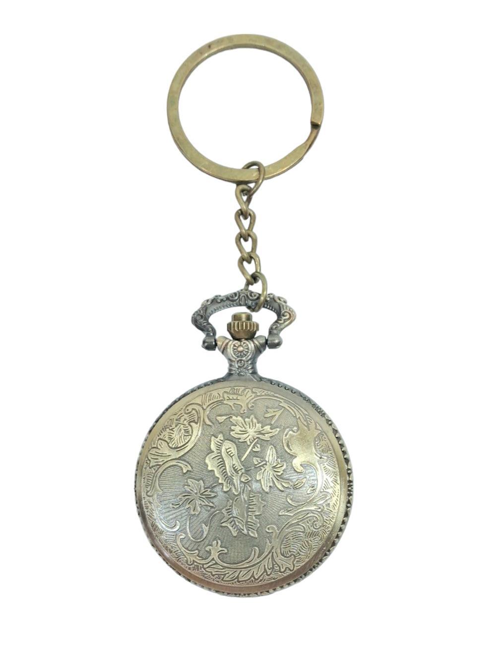 Antique Watch | Metal Keychain | Pocket Watch - ZANSKAR ARTS