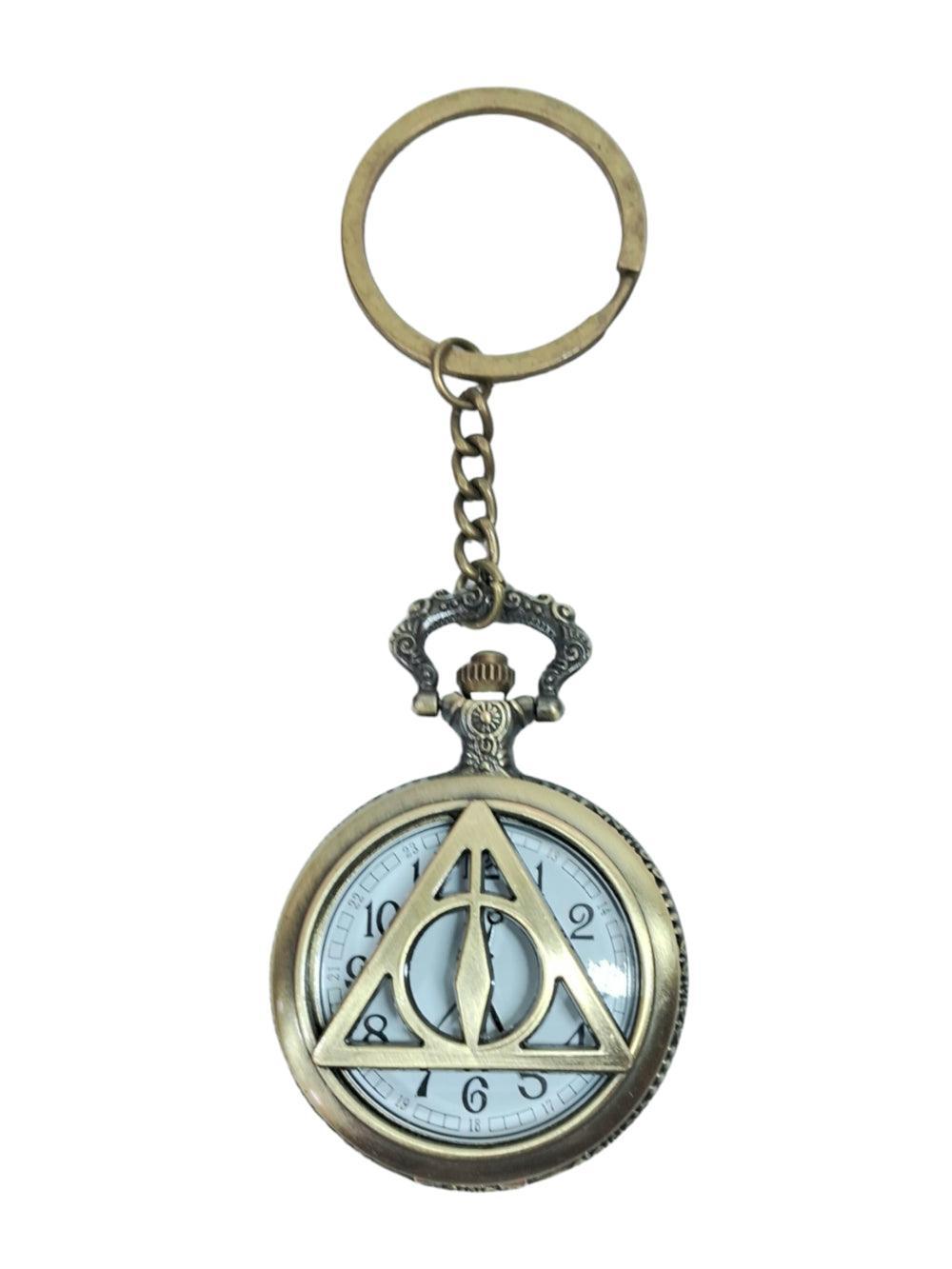 Antique Watch | Metal Keychain | Pocket Watch - ZANSKAR ARTS