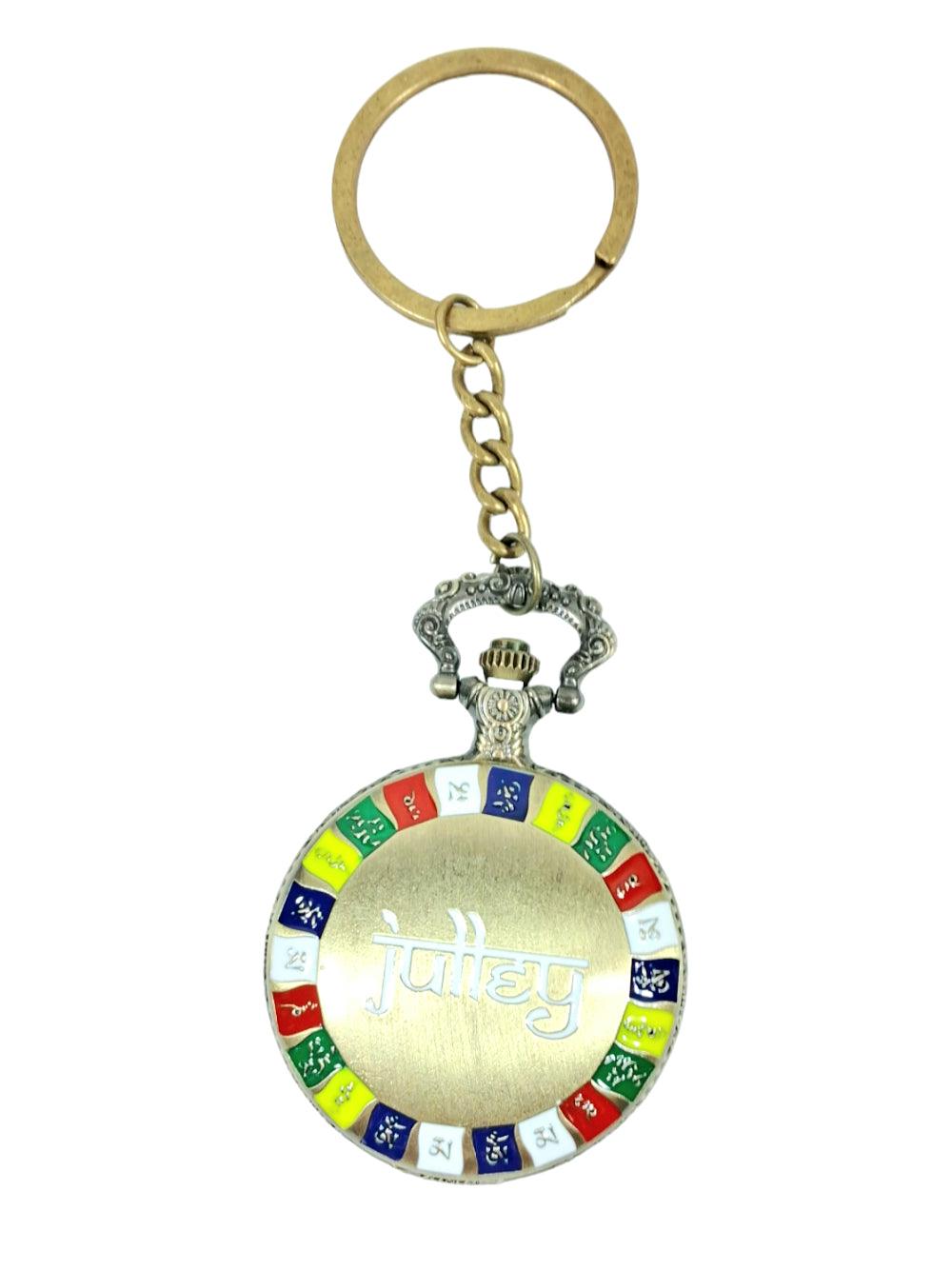 Colour Antique Watch | Metal Keychain | Pocket Watch - ZANSKAR ARTS