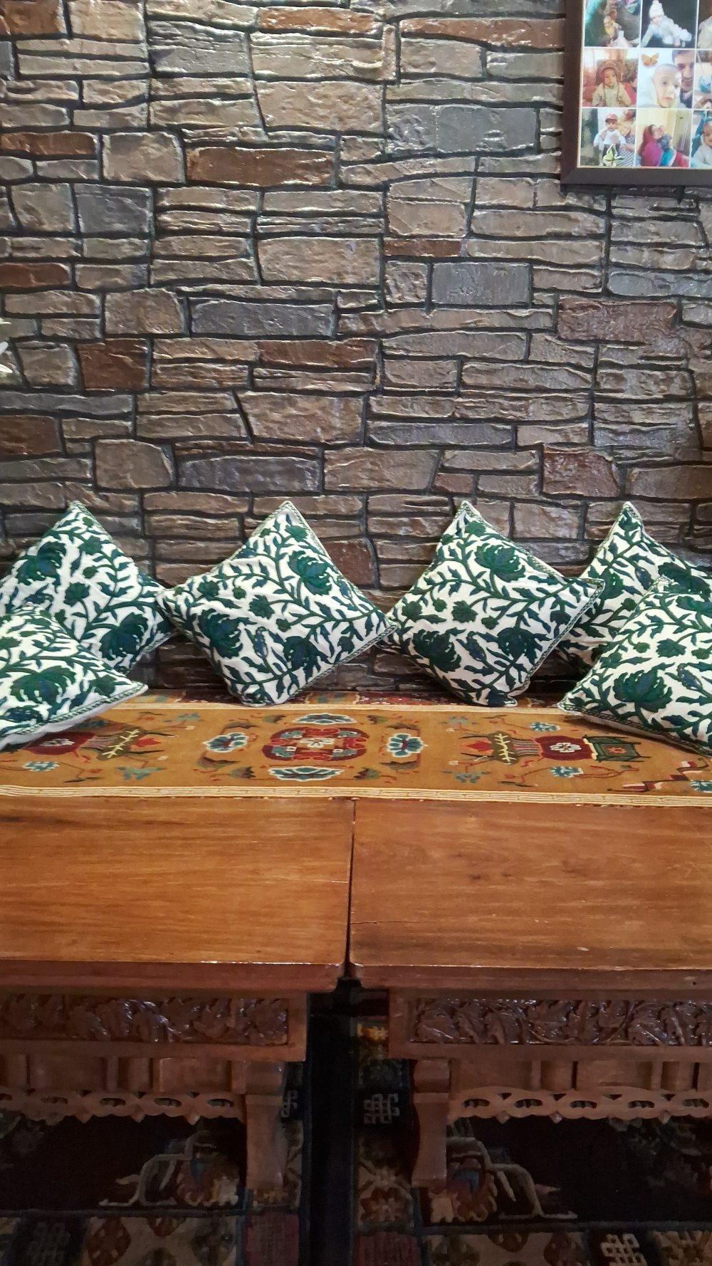 Crewel Cushion Cover | 6 Piece Set | Handmade - ZANSKAR ARTS