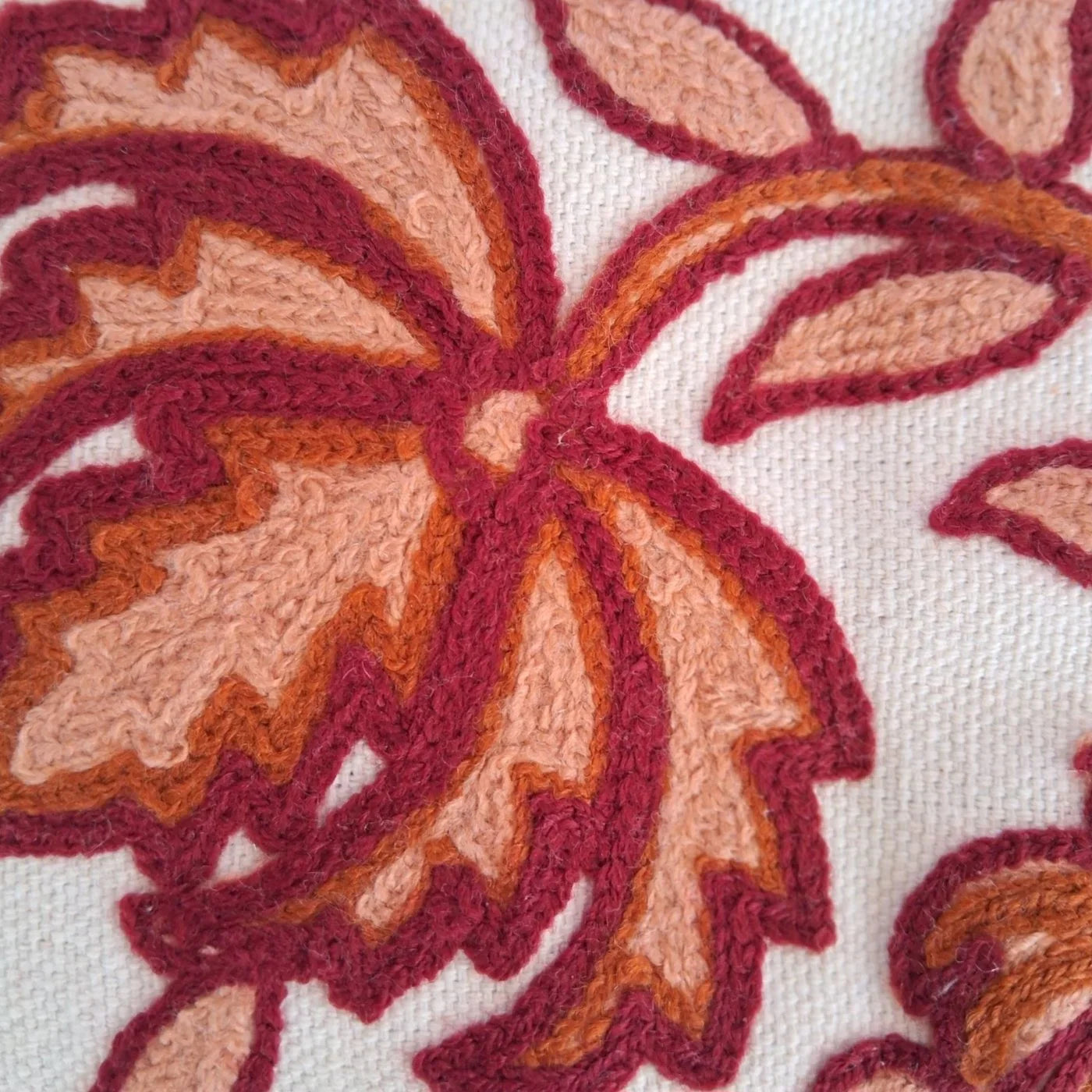 Hand Pouch | Crewel clutch | Kashmiri Crewel Embrodery