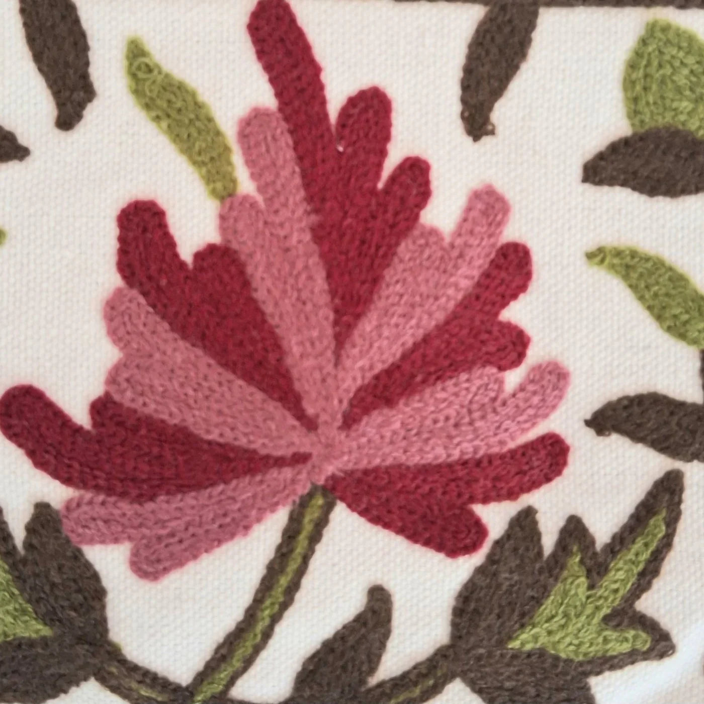 Hand Pouch | Crewel clutch | Kashmiri Crewel Embrodery