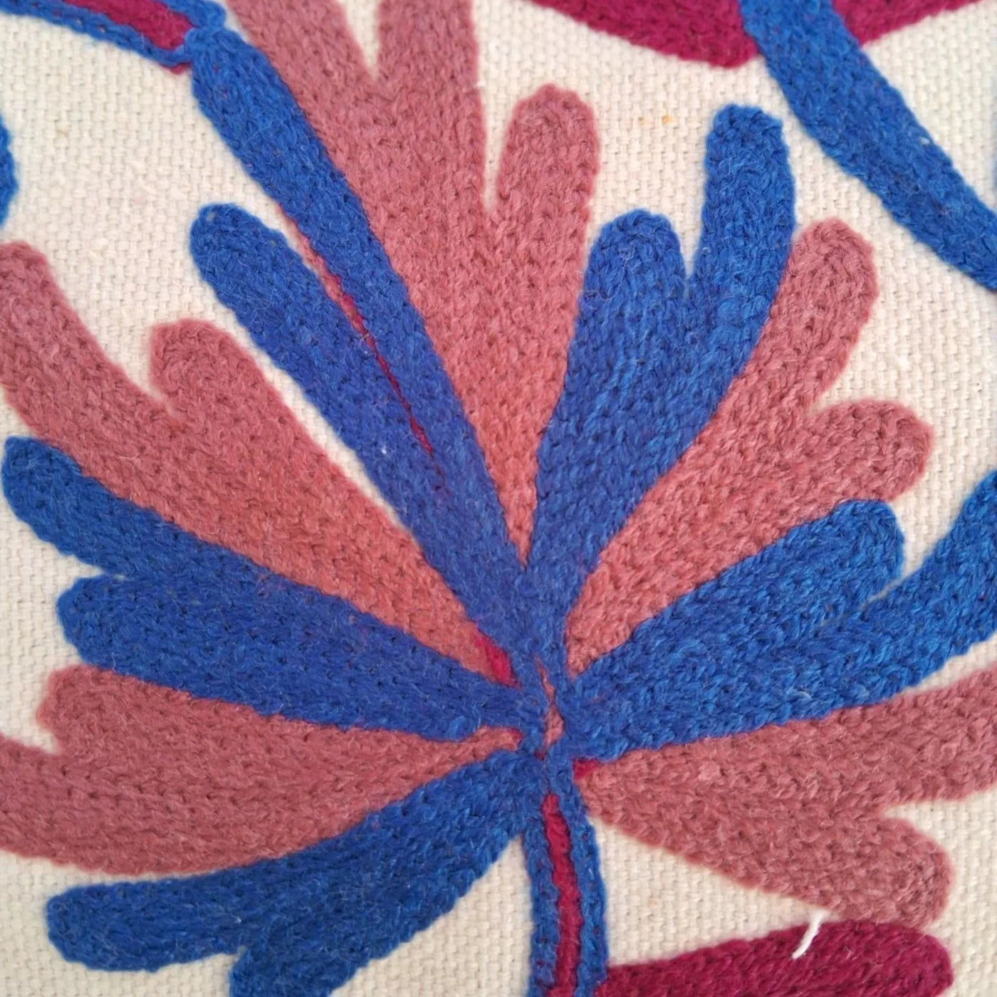 Hand Pouch | Crewel clutch | Kashmiri Crewel Embrodery