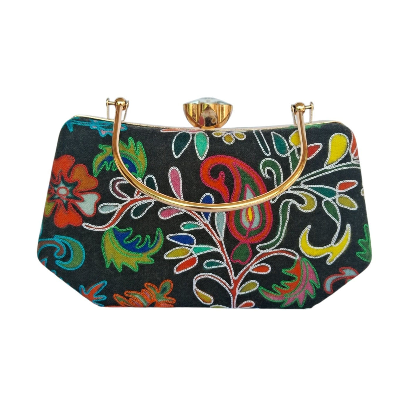 Embroidered Clutch |  Clutch For Women | Party Bridal  Clutch