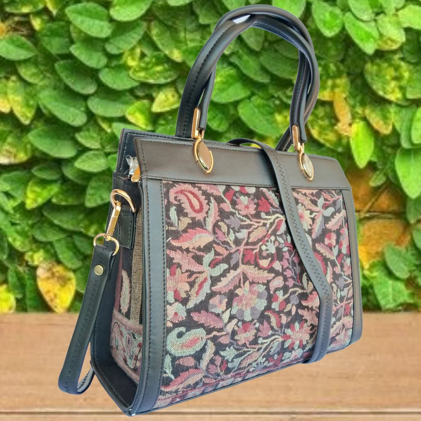 Kani Shoulder Bag | Handmade Kani Embroidered Bag | Hand Bag Kani