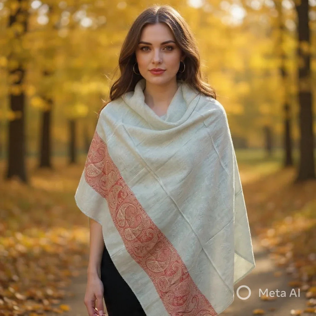 Pashmina Shawl | Self Designed Shawl | Kani Palla Shawl