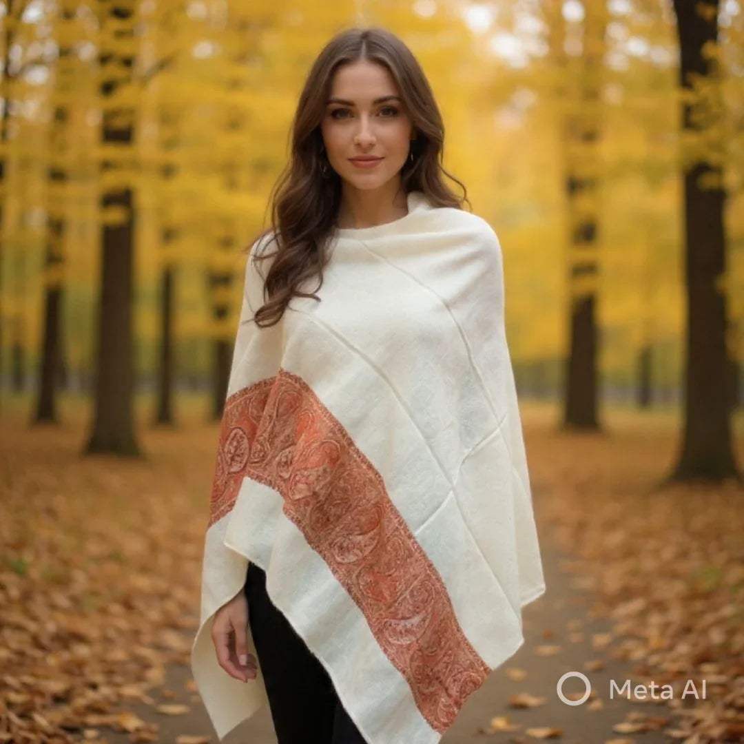 Pashmina Shawl | Self Designed Shawl | Kani Palla Shawl