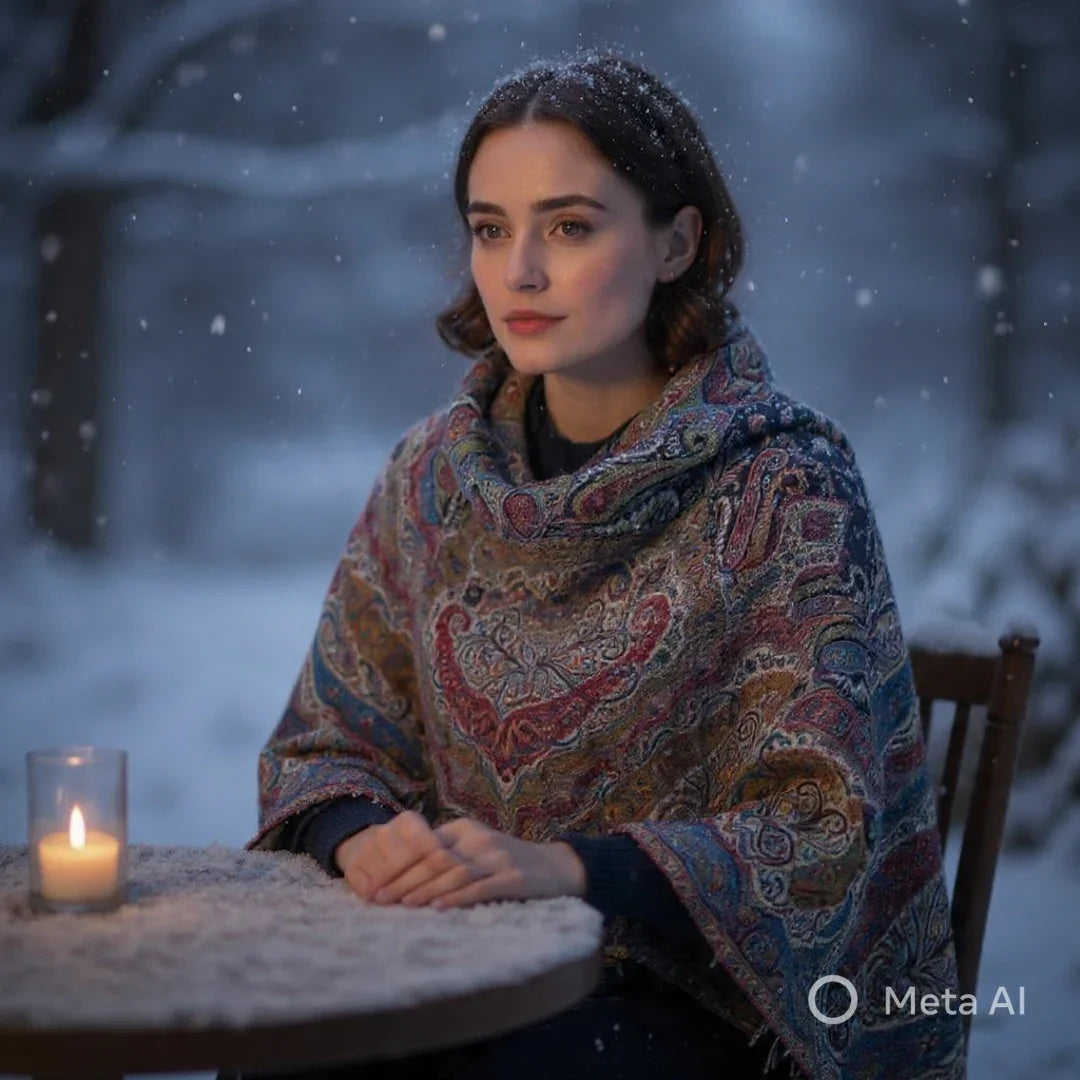 Kani Wool Shawl | Woolen Shawl | Multicolor