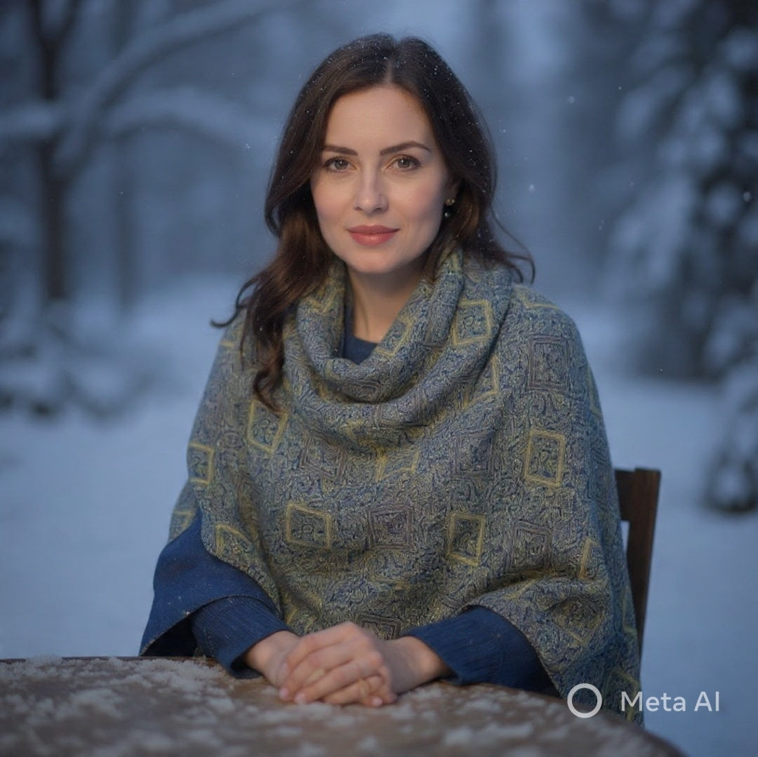 Kani Wool Shawl | Woolen Shawl | Multicolor