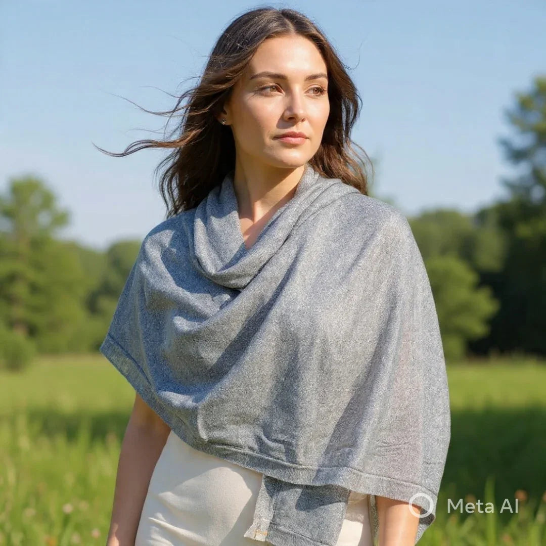 Pashmina Stole | Border Stole | Ladies Reversible Stole