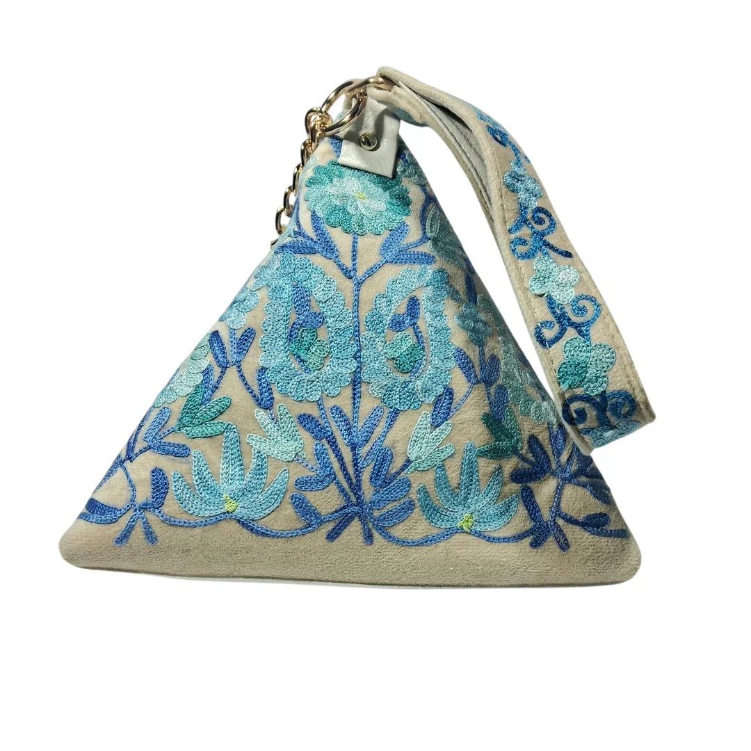 Women Traditional Samosa Potli | Samosa Hand Bag | Embroidery Purse Bags