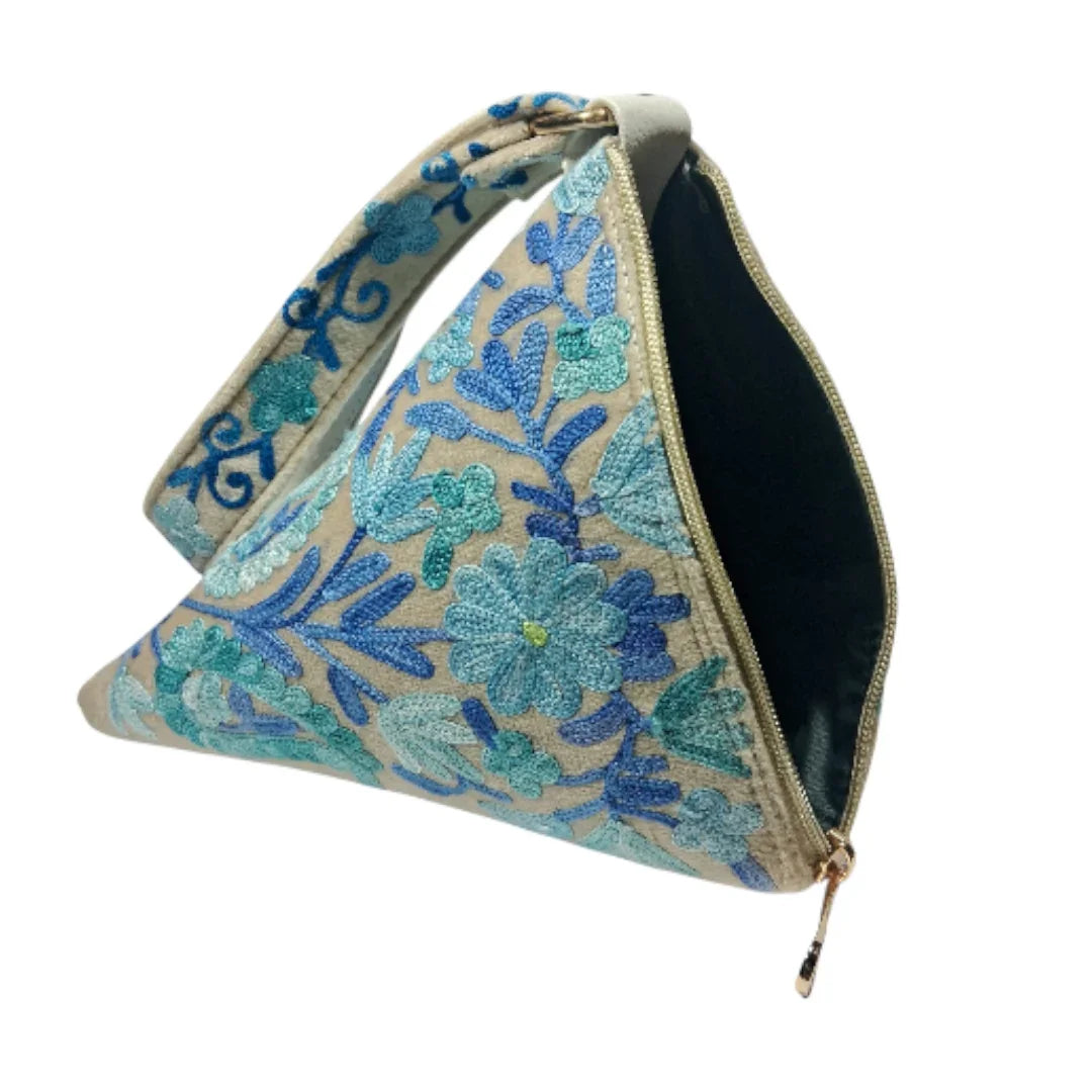 Women Traditional Samosa Potli | Samosa Hand Bag | Embroidery Purse Bags