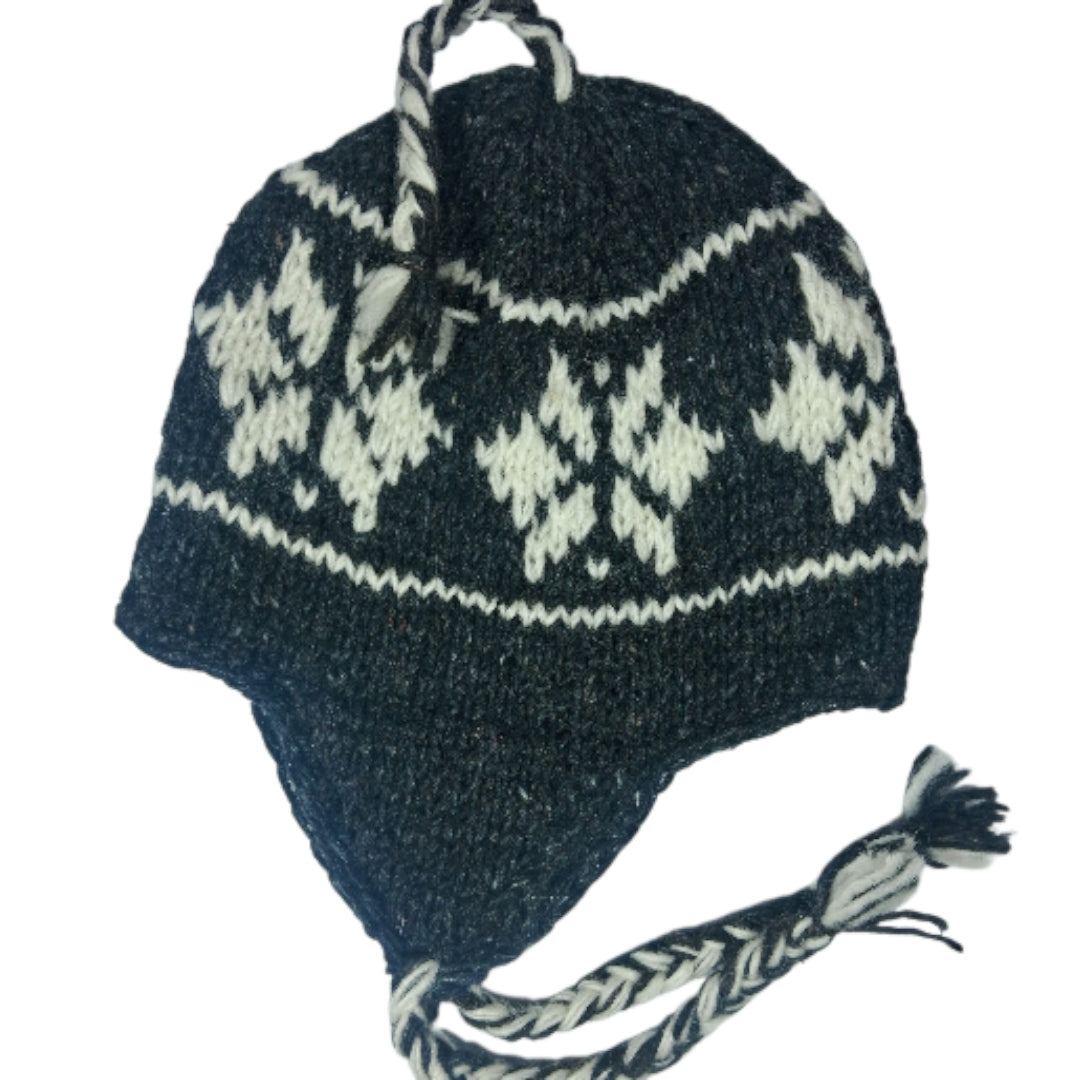 Yakwool Men Cap | Flaxseed inside | Handwoven