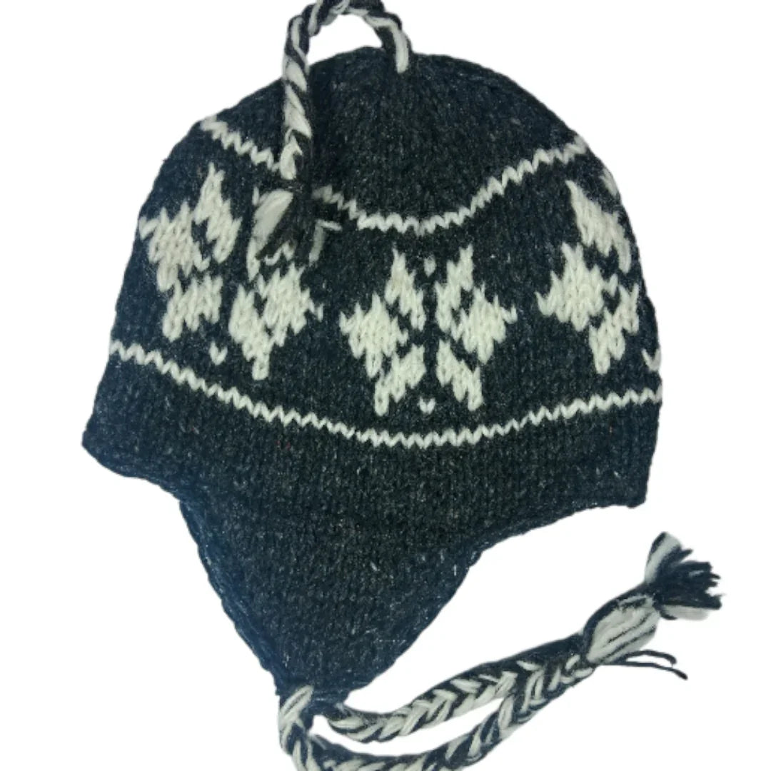 Yakwool Men Cap | Flaxseed inside | Handwoven