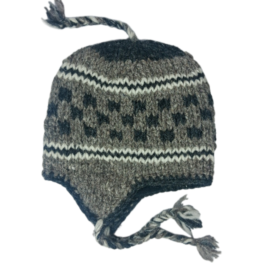 Yakwool Cap | Flaxseed inside | Handwoven | Qureshi