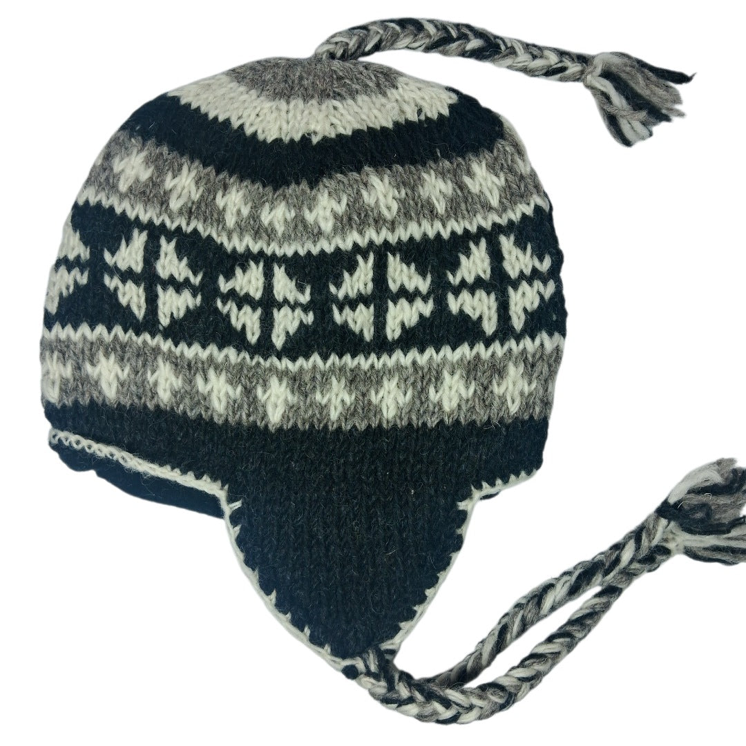 Yakwool Men Cap | Flaxseed inside | Handwoven