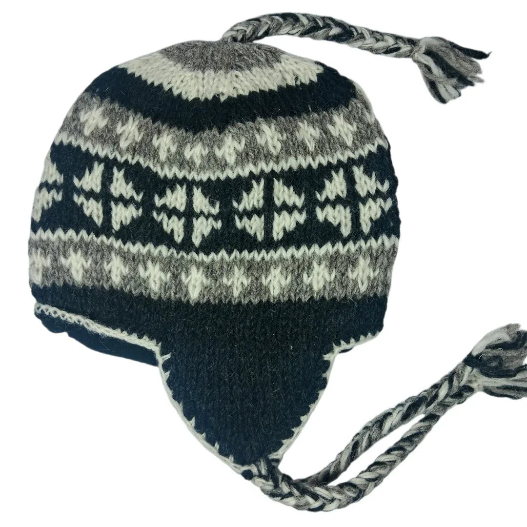 Yakwool Men Cap | Flaxseed inside | Handwoven