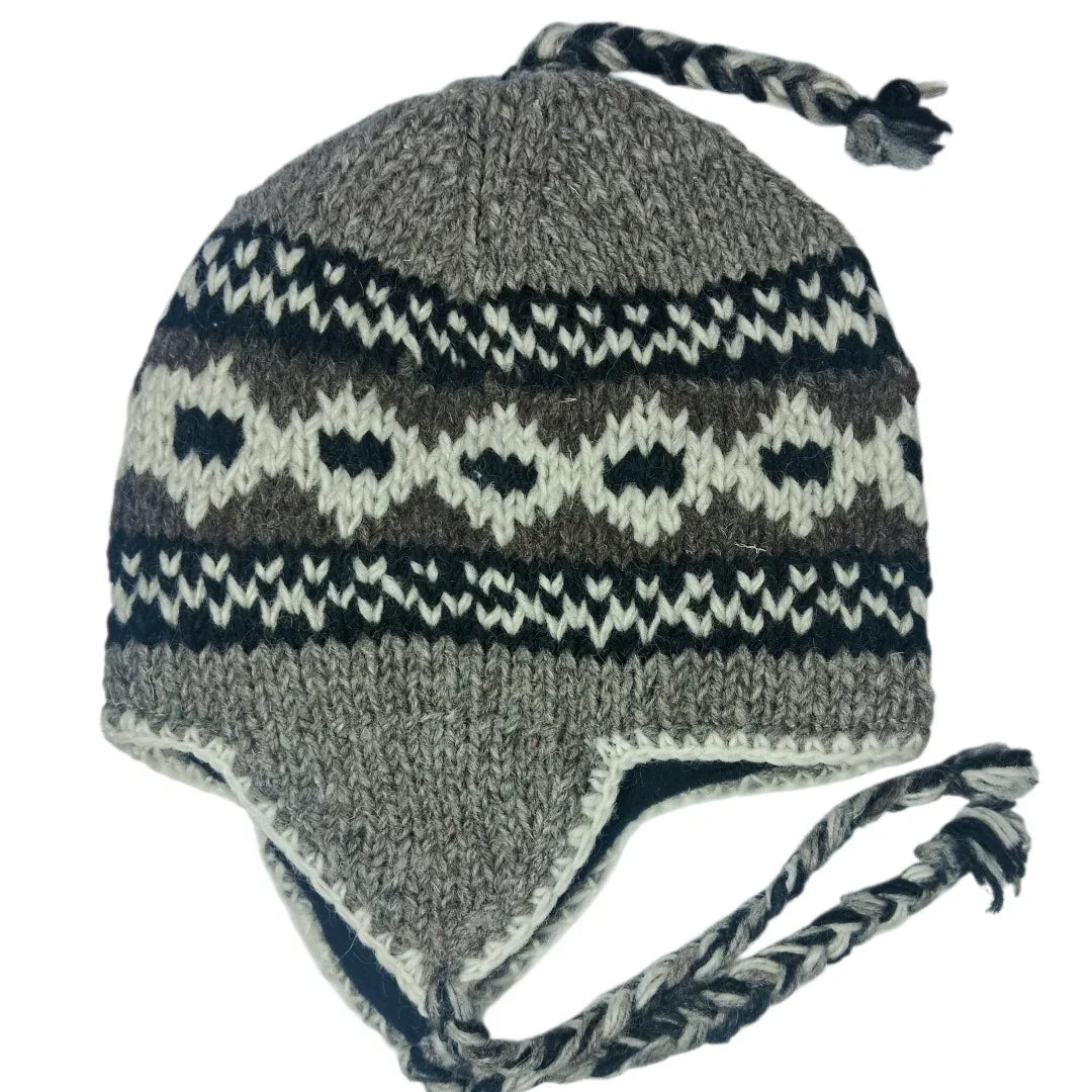 Yakwool Men Cap | Flaxseed inside | Handwoven