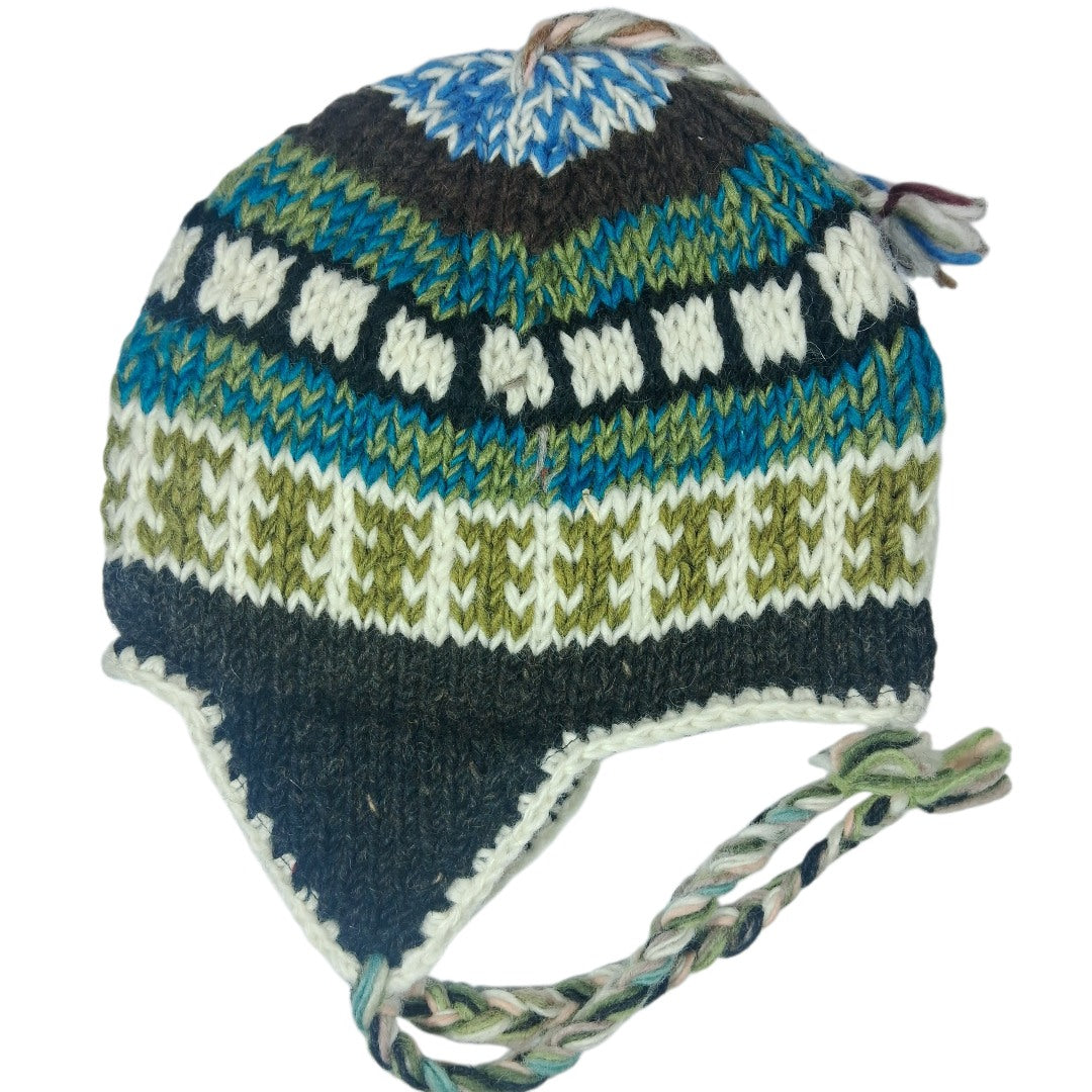 Yakwool Men Cap | Flaxseed inside | Handwoven