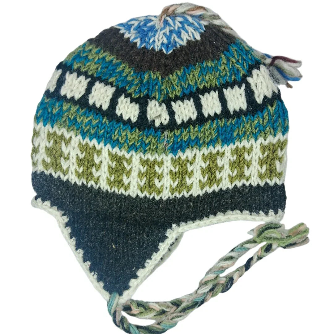 Yakwool Men Cap | Flaxseed inside | Handwoven