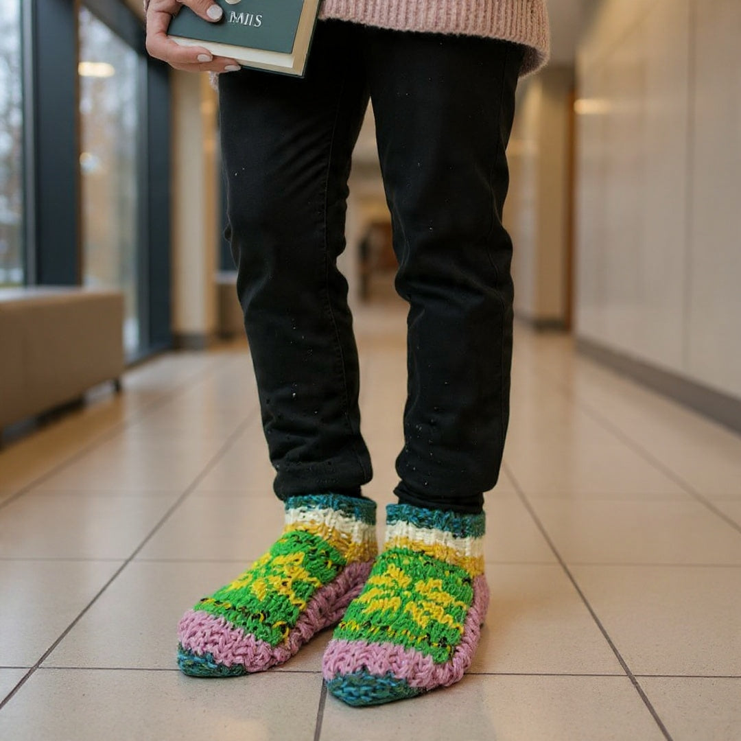 Women Woolen Socks| Yak Wool Socks | Knitted Socks