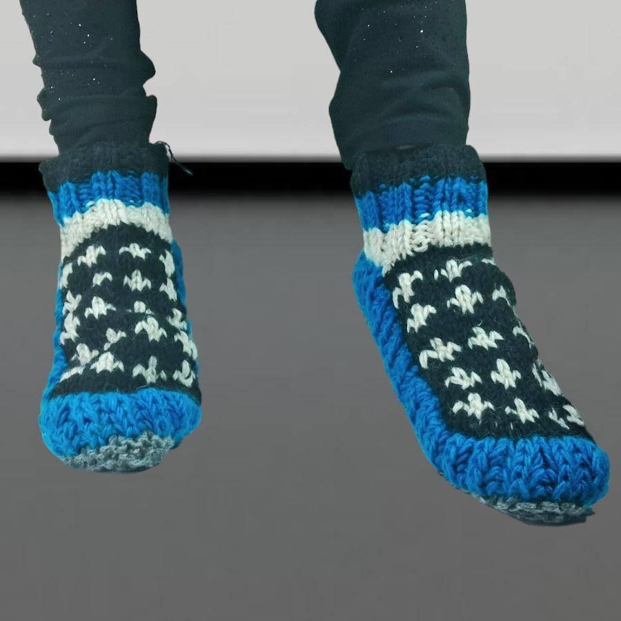 Hand Knitted Socks | Yak Wool Socks | Fleece Socks - ZANSKAR ARTS