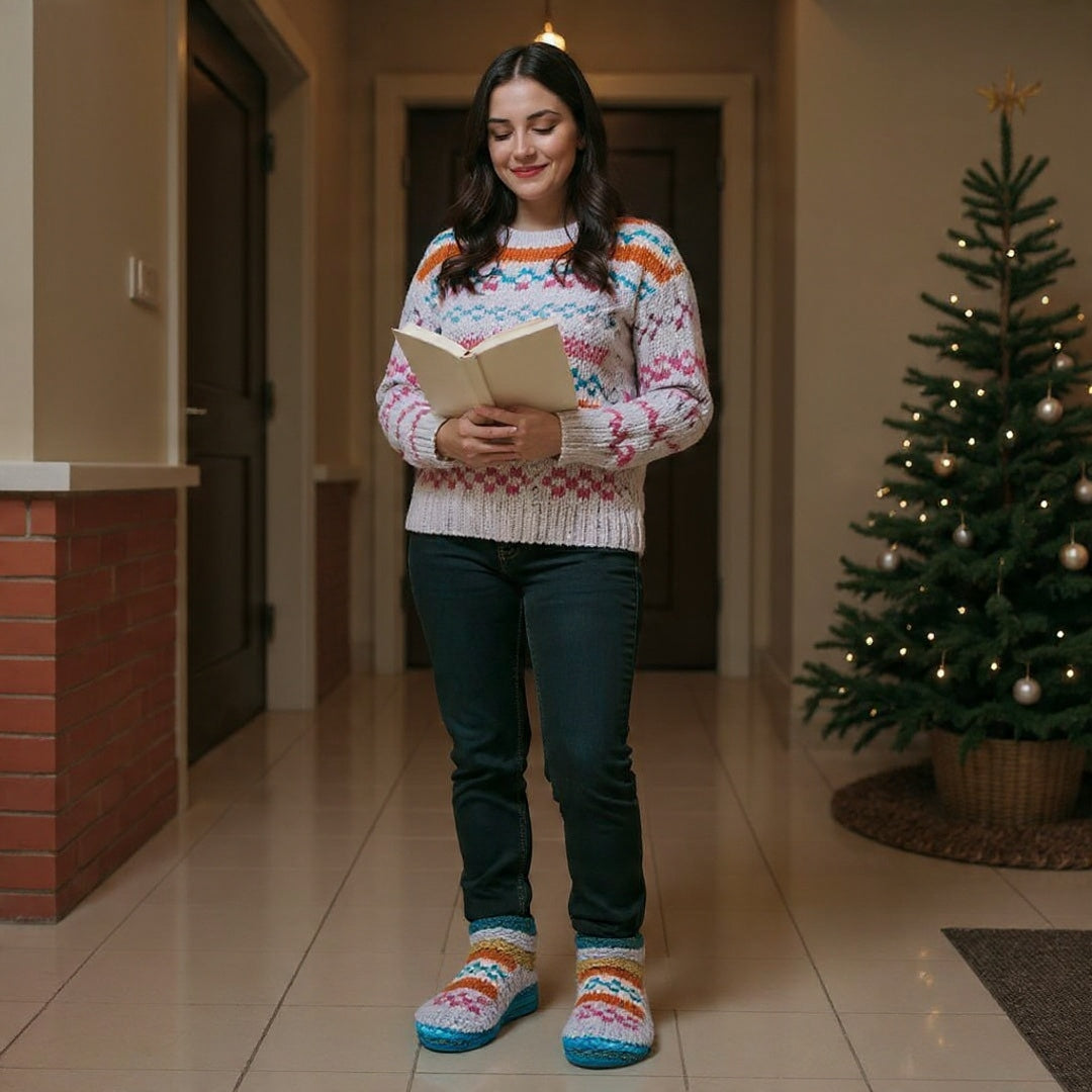 Women Woolen Socks| Yak Wool Socks | Knitted Socks