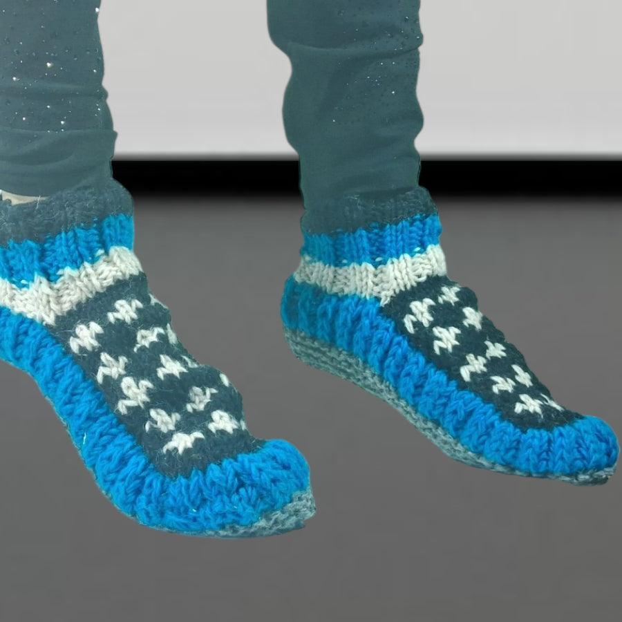 Hand Knitted Socks | Yak Wool Socks | Fleece Socks - ZANSKAR ARTS