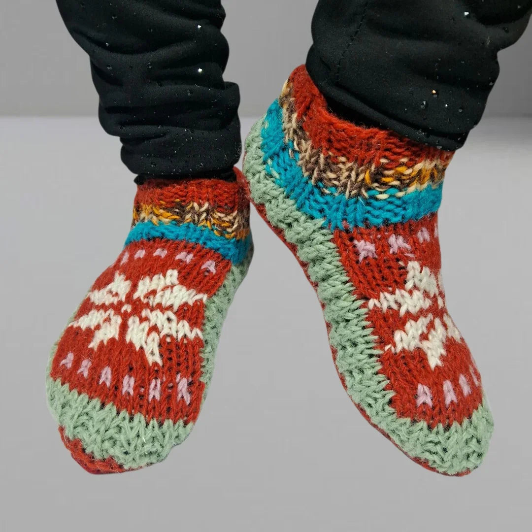 Women Woolen Socks| Yak Wool Socks | Knitted Socks