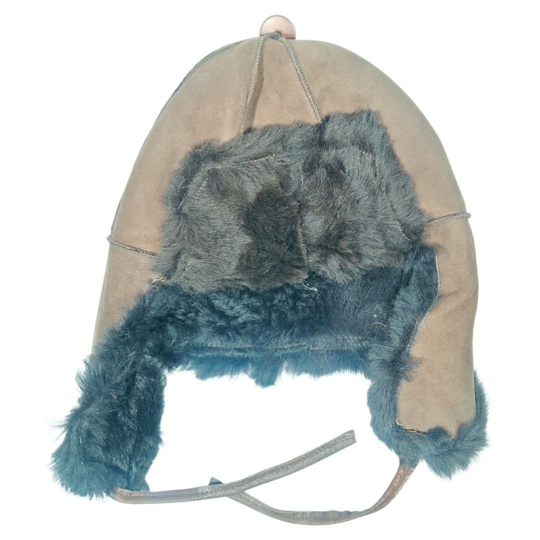 Suede Leather With Fur Cap | Snow Cap | Trapper Cap