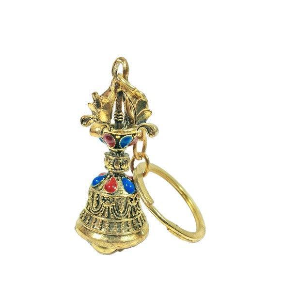 Brass Pooja Room Keychain | Home Decorative Bell | Keychain - ZANSKAR ARTS