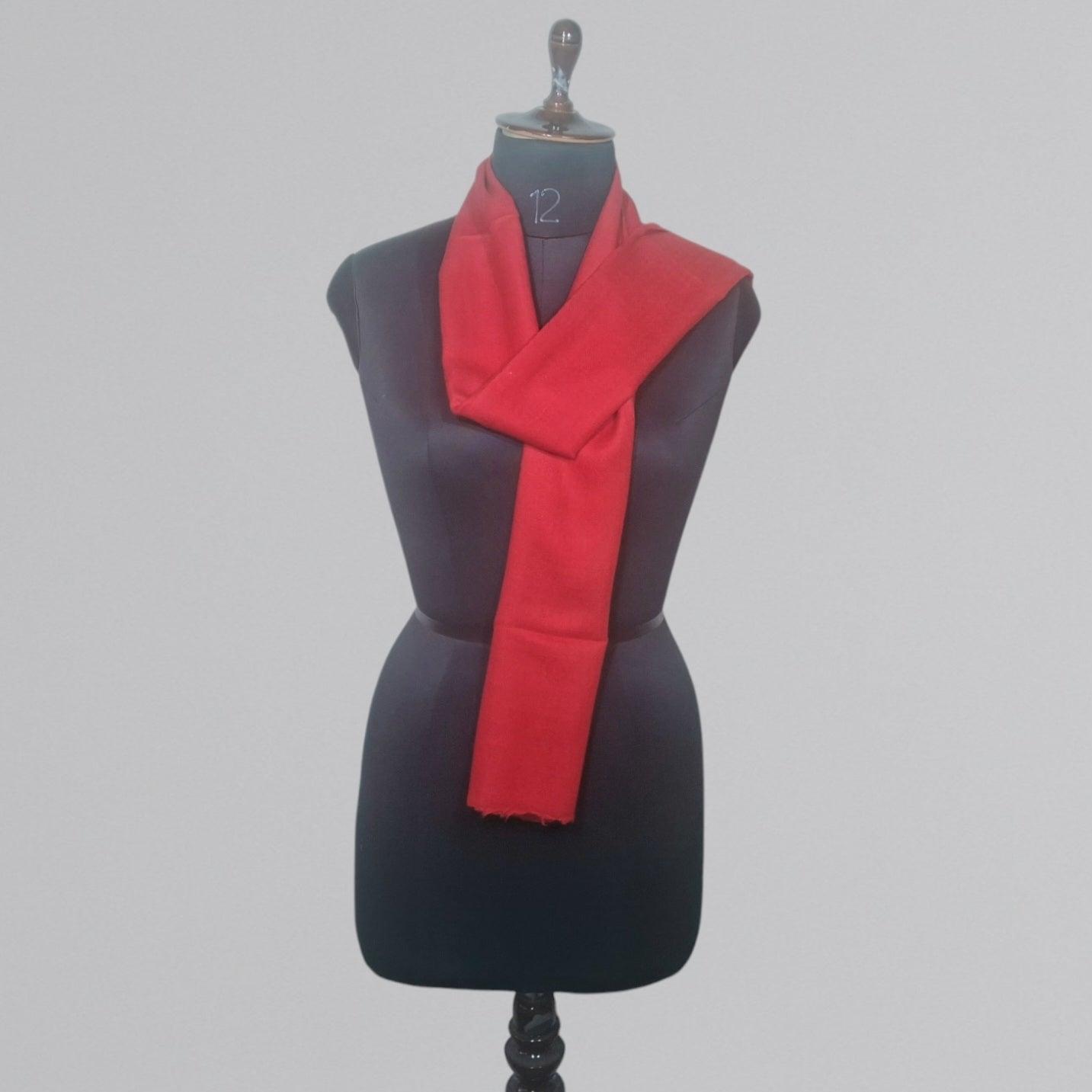 Plain Sami Pashmina | Fine Wool | Muffler - ZANSKAR ARTS