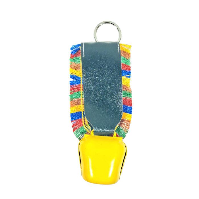 Swiss Cow Lucky Bell Keychain | Julley keychain | Ladakh Souvenirs - ZANSKAR ARTS