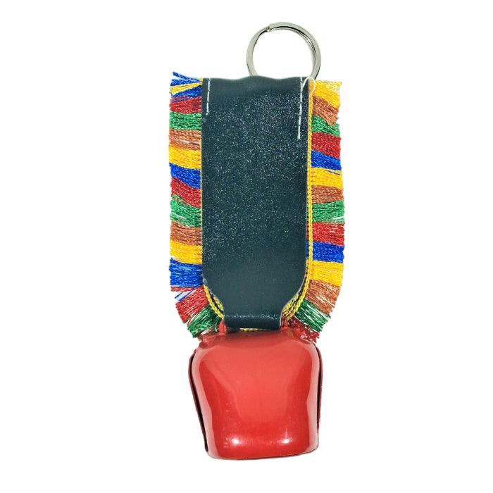 Swiss Cow Lucky Bell Keychain | Julley keychain | Ladakh Souvenirs - ZANSKAR ARTS