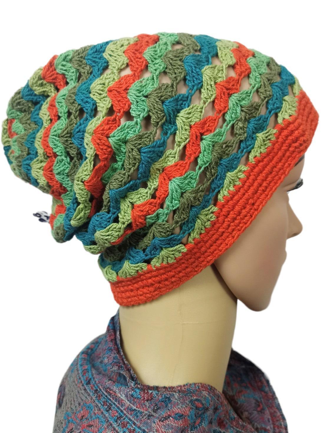 Knotted Handwoven Cap - ZANSKAR ARTS