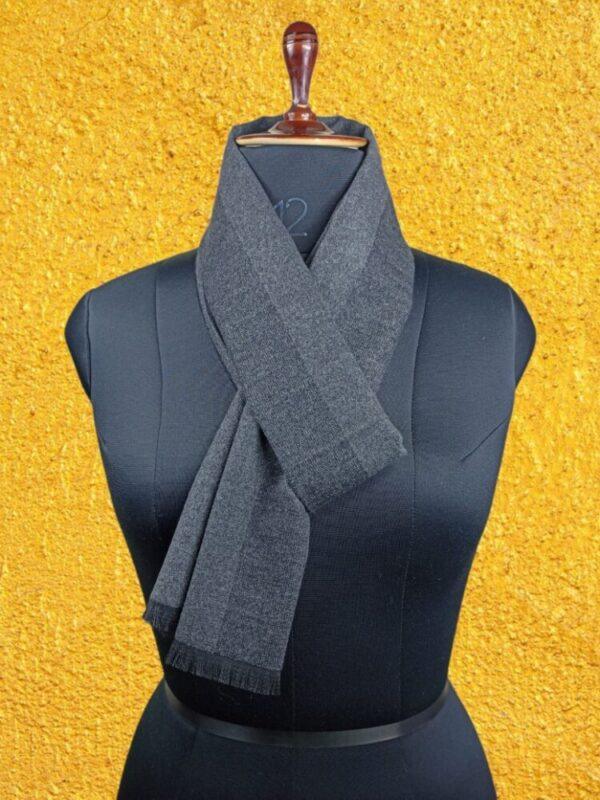 Gents Woolen Muffler Multi Check Design Multi Colour