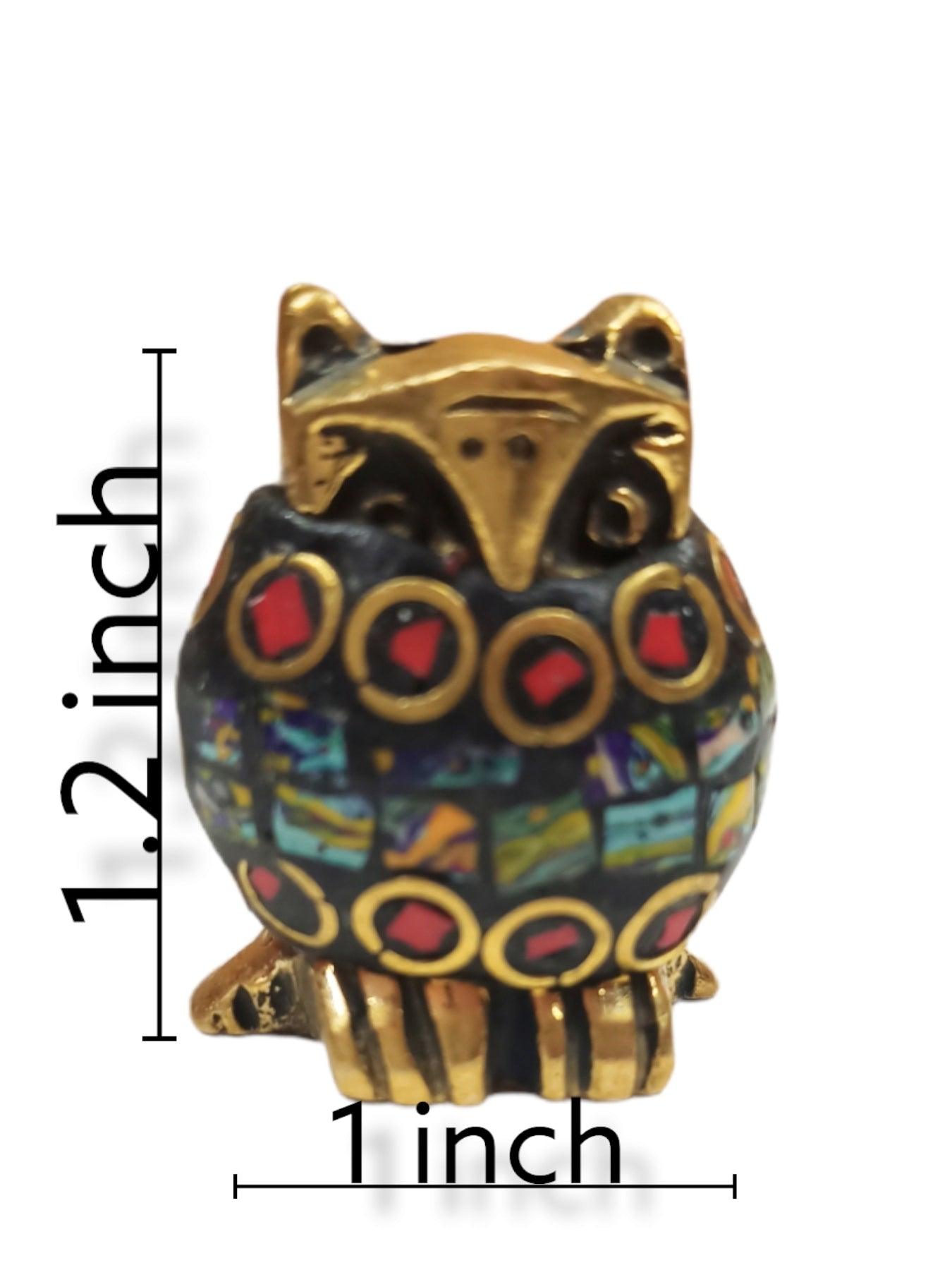 Brass Owl Incense holder | Incense Stick | Home Decor - ZANSKAR ARTS
