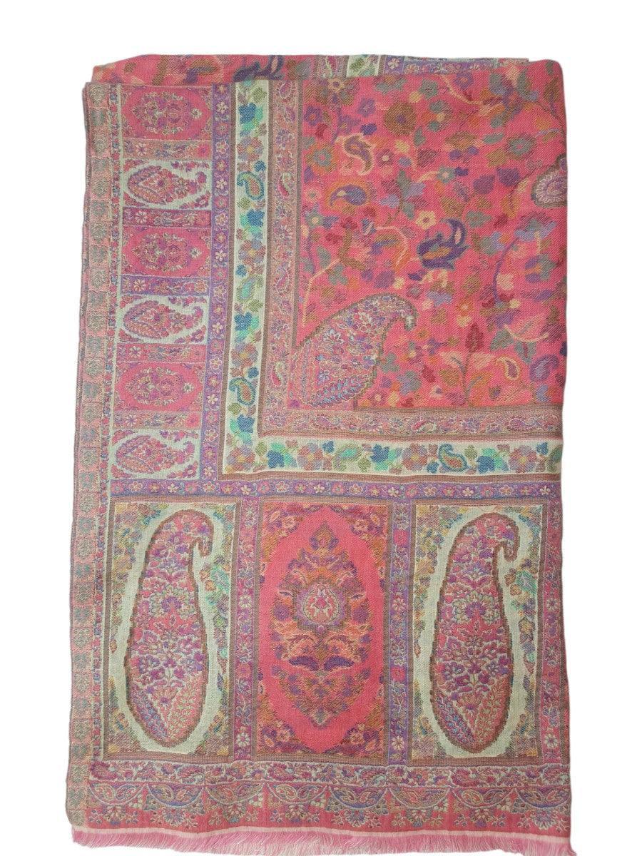 Kani Wool Shawl | Woolen Shawl | Multicolor - ZANSKAR ARTS