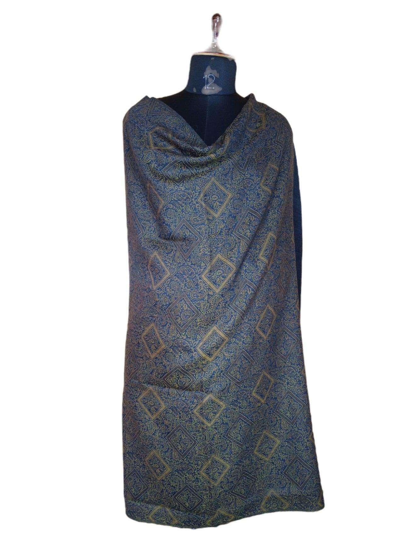 Kani Wool Shawl | Woolen Shawl | Multicolor - ZANSKAR ARTS