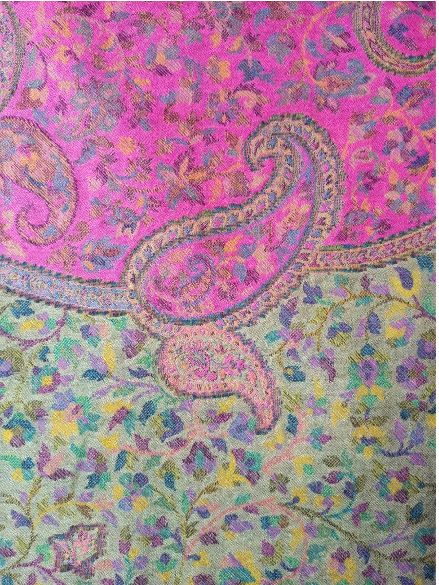 Kani Wool Shawl | Woolen Shawl | Multicolor - ZANSKAR ARTS