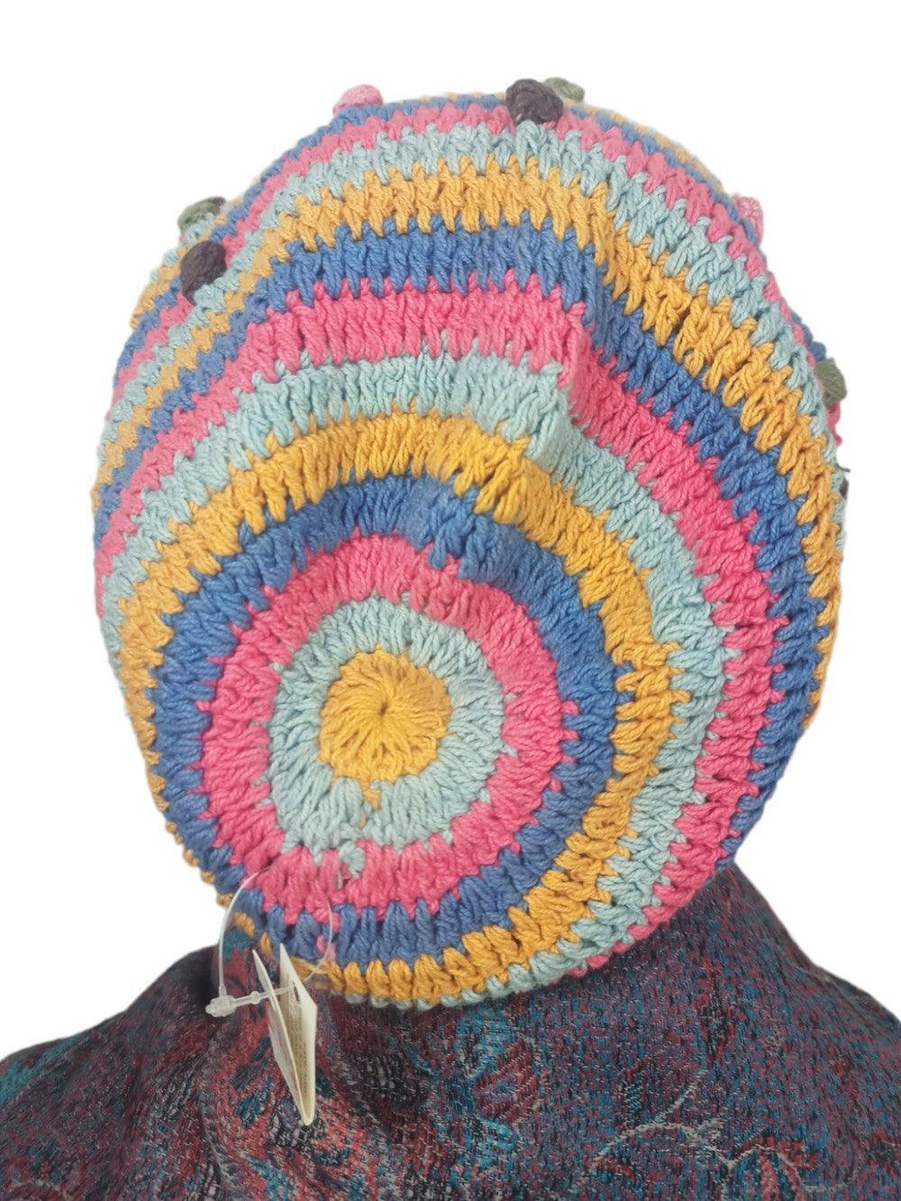 Dotted Handwoven Cap - ZANSKAR ARTS
