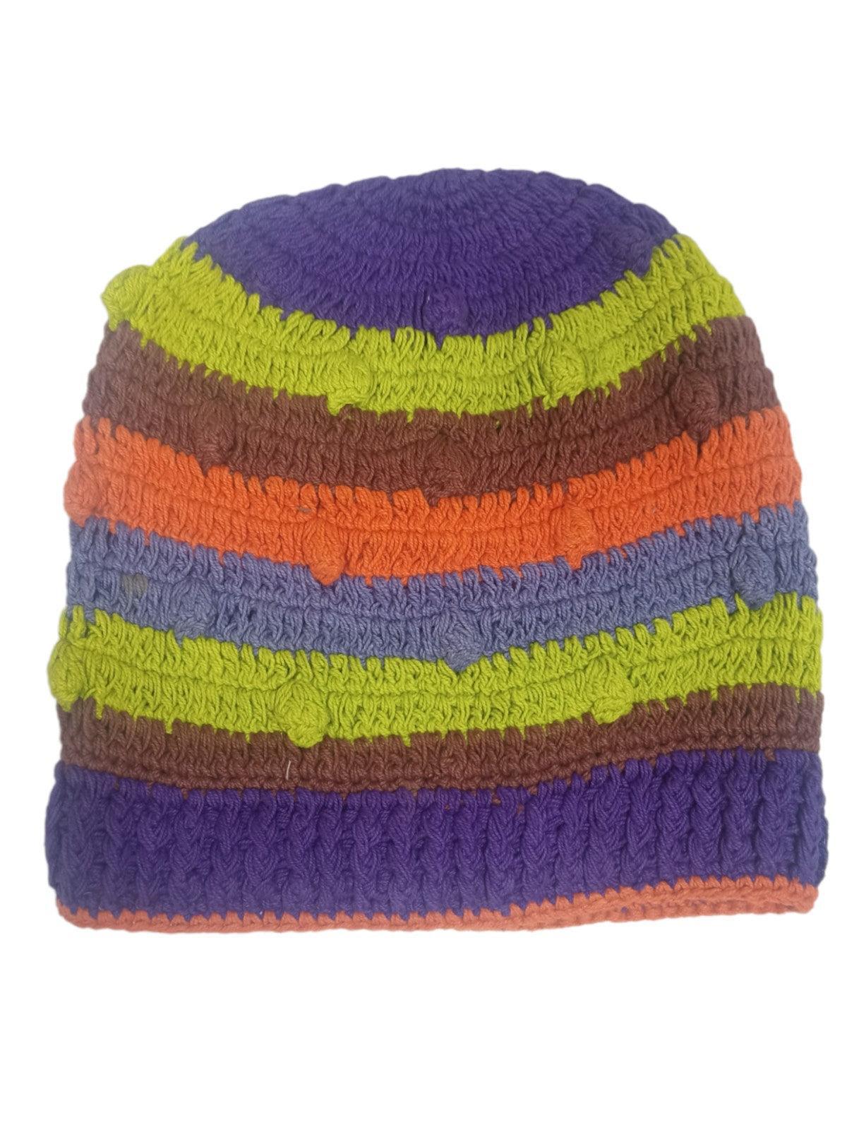Dotted Handwoven Cap - ZANSKAR ARTS