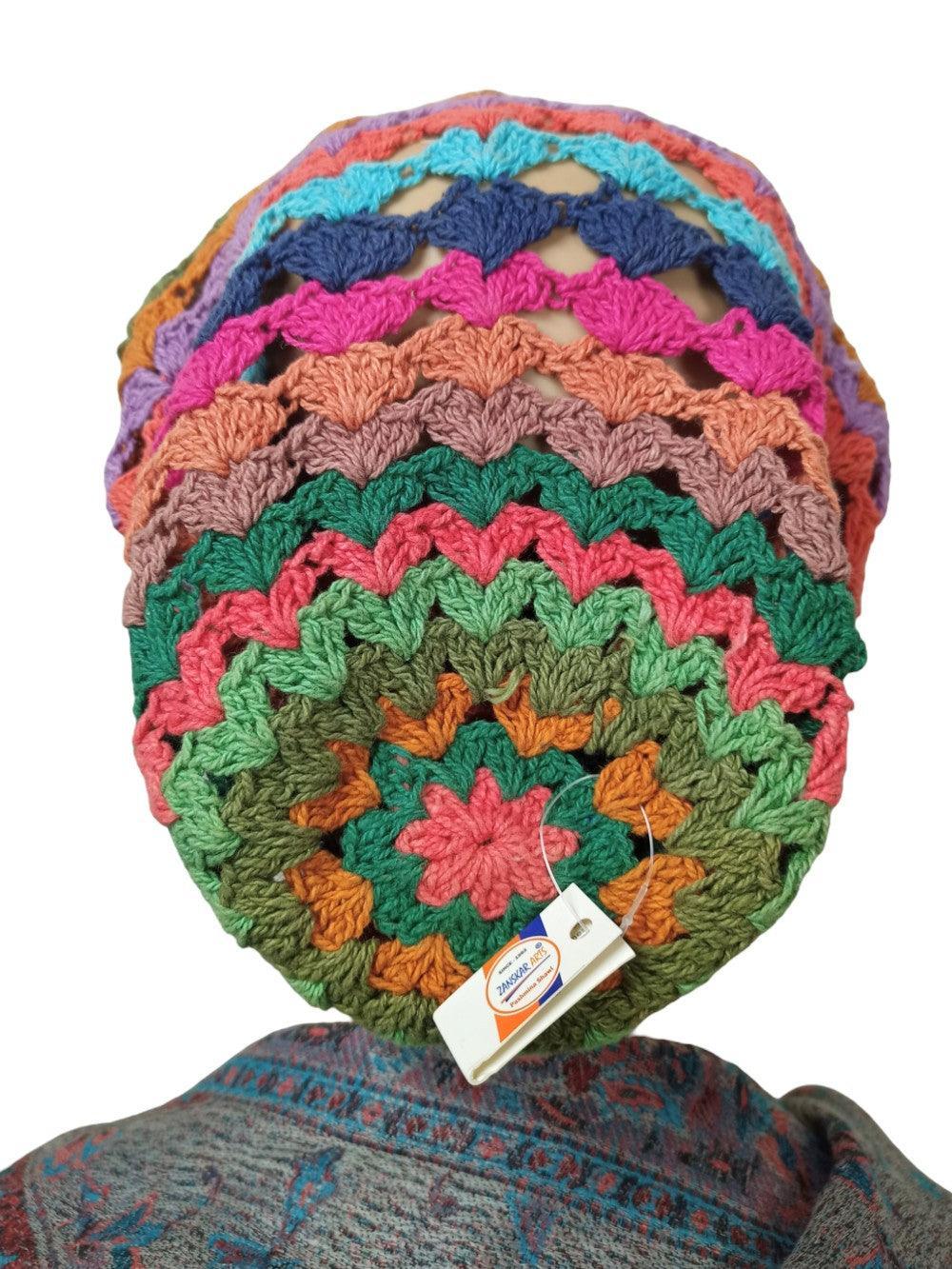 Knotted Handwoven Cap - ZANSKAR ARTS