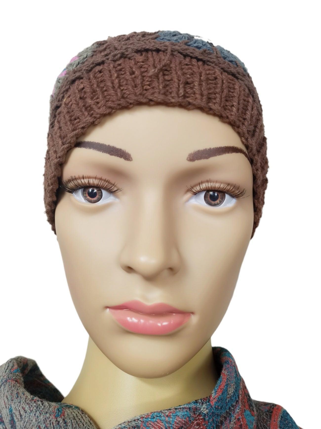 Yakwool Men Cap | Fleece inside | Handwoven | Qureshi | - ZANSKAR ARTS