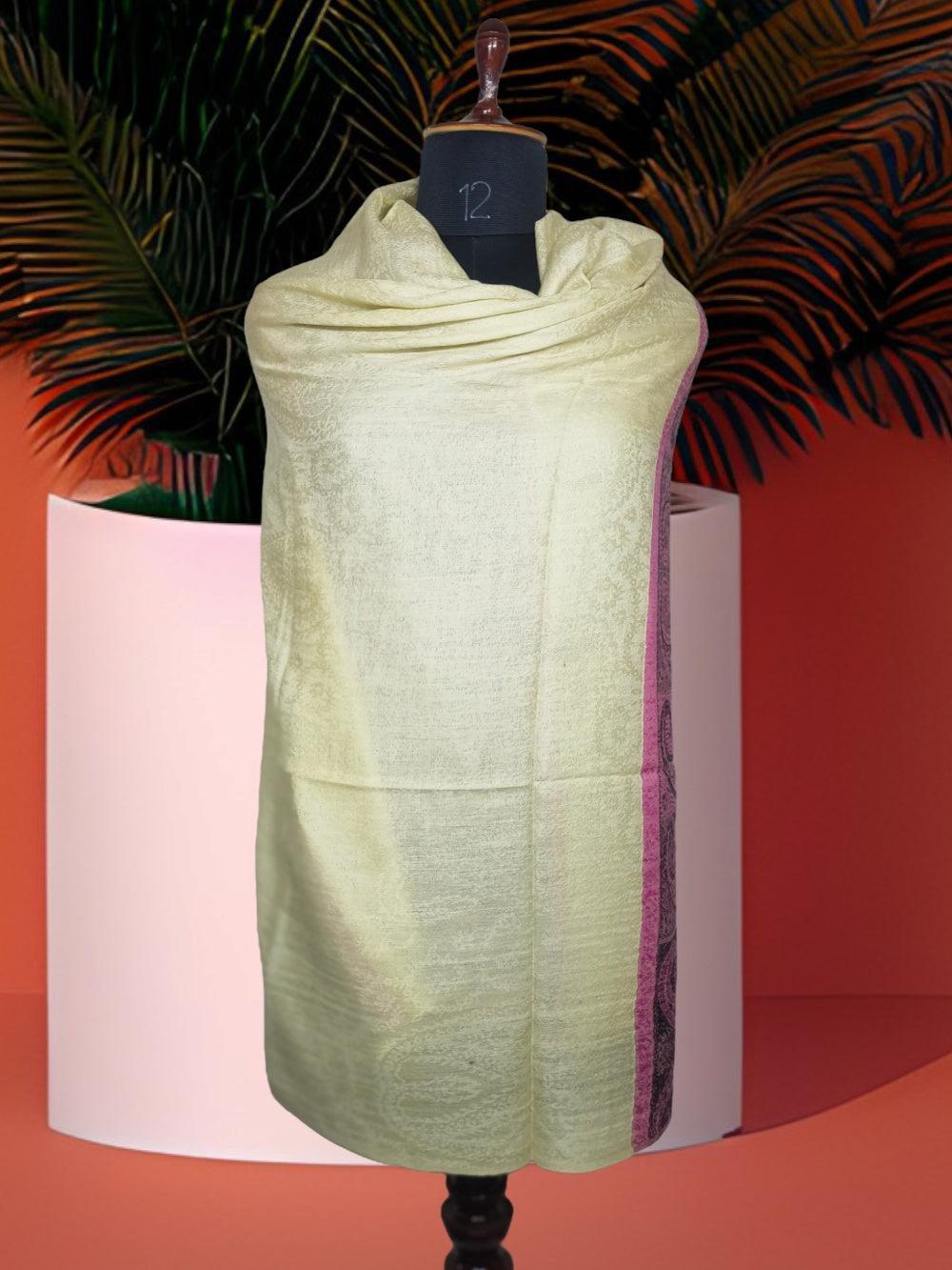 Pashmina Shawl | Self Designed Shawl | Kani Palla Shawl - ZANSKAR ARTS